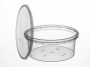 Verzegelbaar TP beker-pot-bak met diameter 118 mm. en inhoud 350 ml. - Joop Voet Verpakkingen